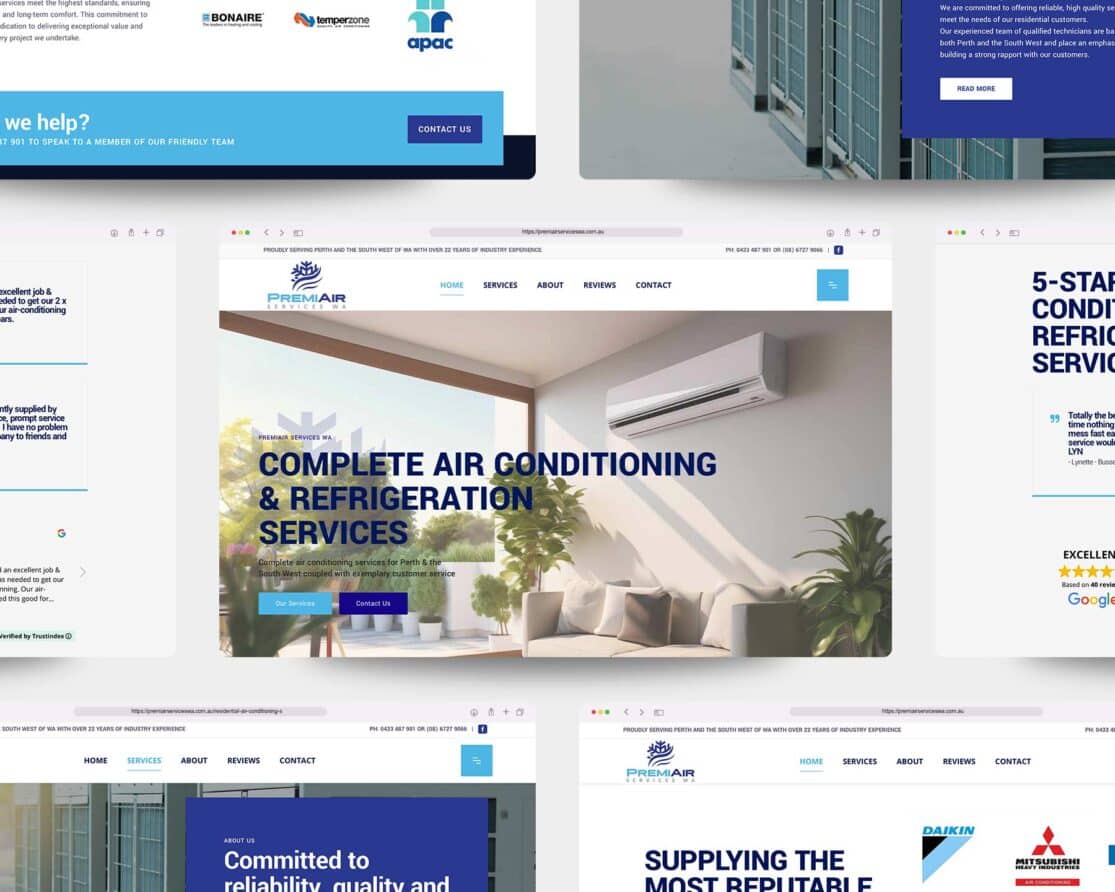 premiair services wa hvac perth busselton